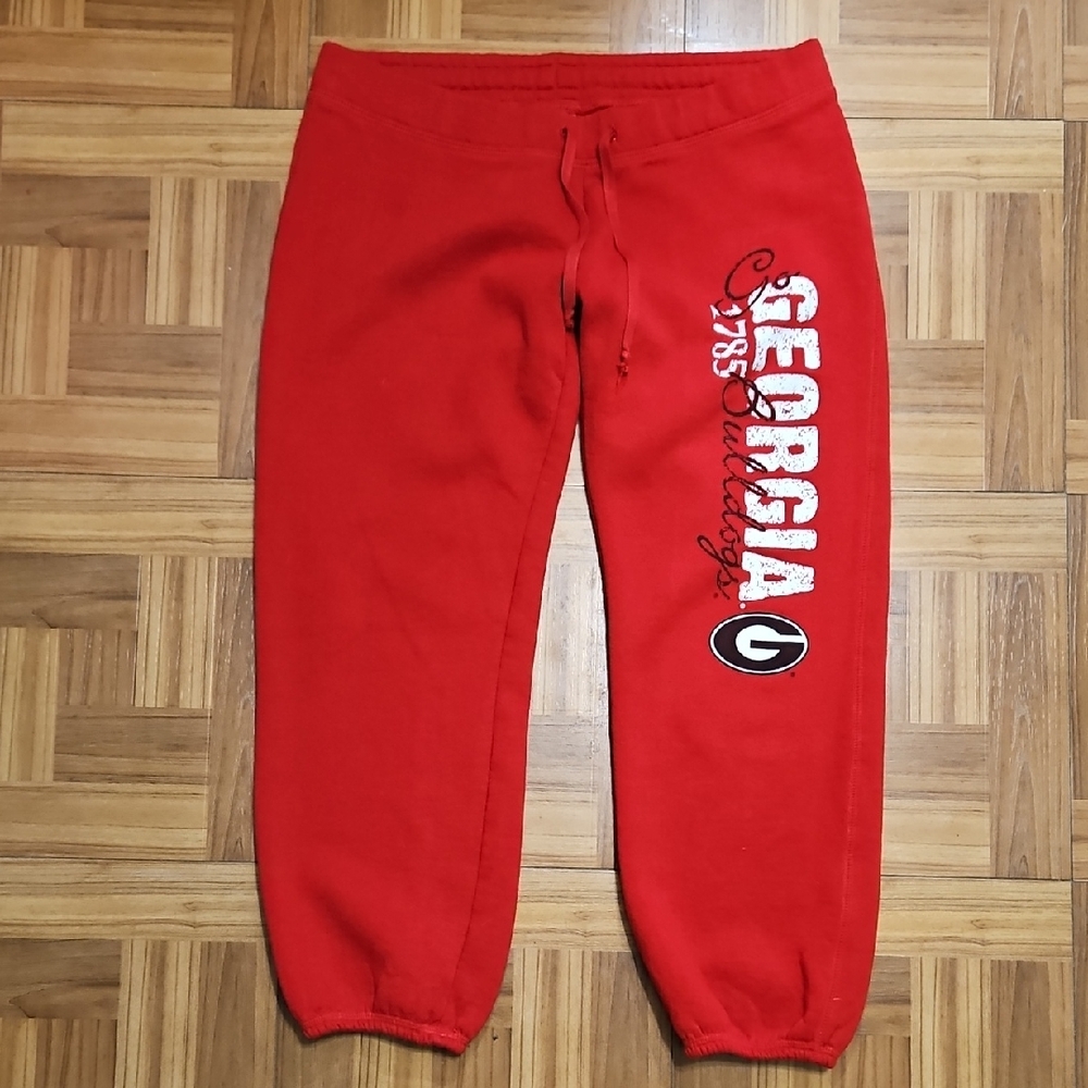 GEORGIA BULLDOGS capri sweat pants